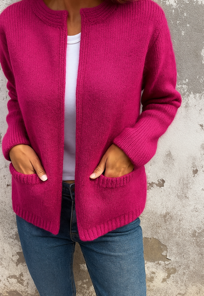 Gebreid stijlvol damesvest