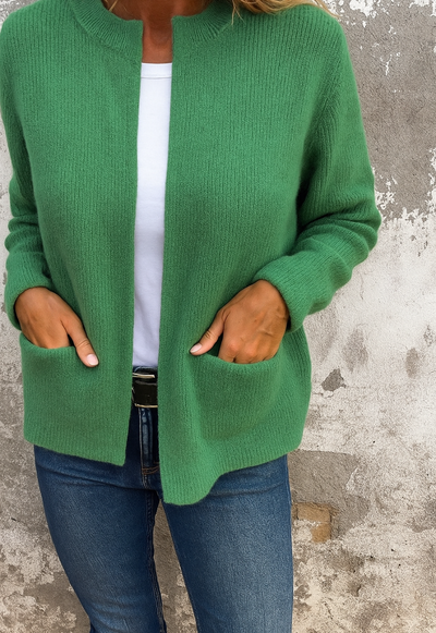 Gebreid stijlvol damesvest