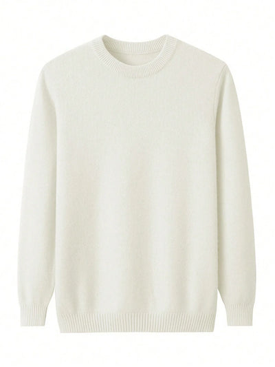 Heren trui wit casual herfst & winter