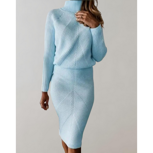 Dames Tweedelig Set met Trui & Smalle Rok