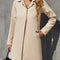 Dames dubbelzijdige trenchcoat