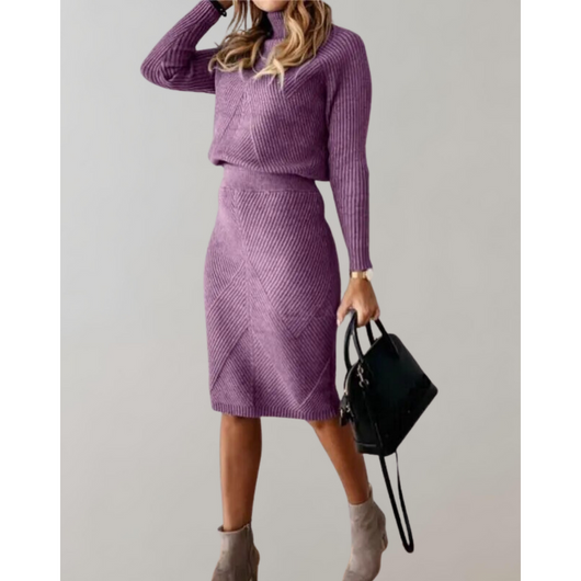 Dames Tweedelig Set met Trui & Smalle Rok