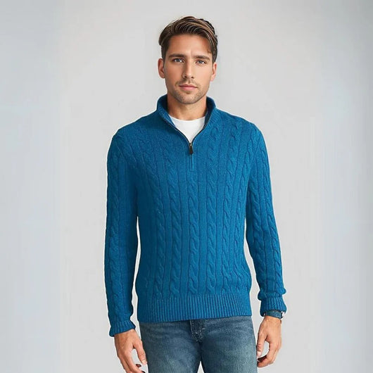 Male Zip-Up Sweater