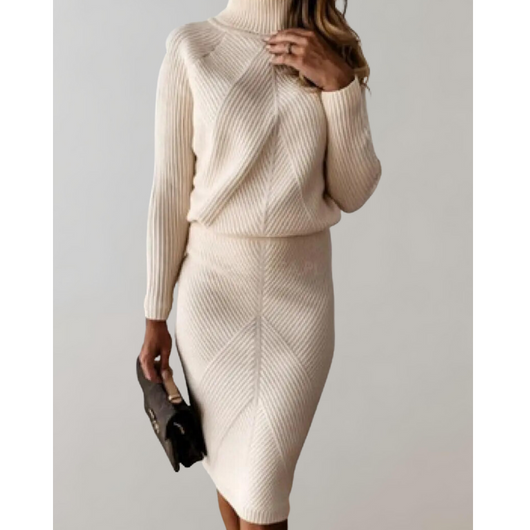 Dames Tweedelig Set met Trui & Smalle Rok