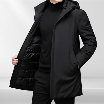 Heren Parka Winterjas met Capuchon | Waterdicht