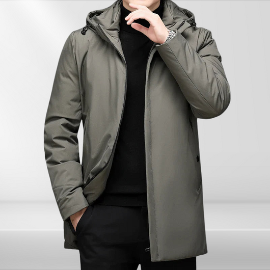 Heren Parka Winterjas met Capuchon | Waterdicht