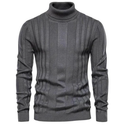 Male Long Sleeve Turtleneck Sweater