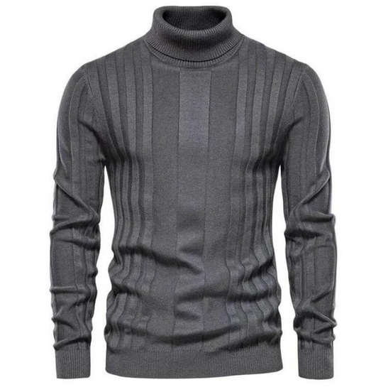 Male Long Sleeve Turtleneck Sweater