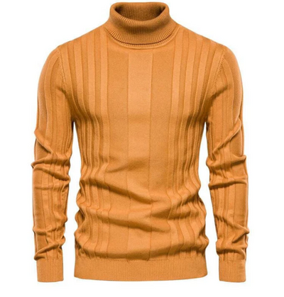 Male Long Sleeve Turtleneck Sweater