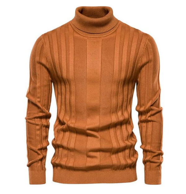 Male Long Sleeve Turtleneck Sweater