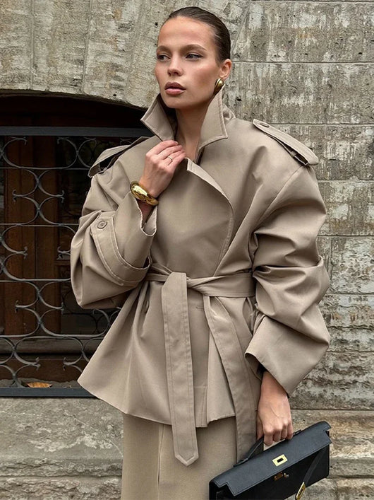 Dames Chique Trenchcoat | Luchtig