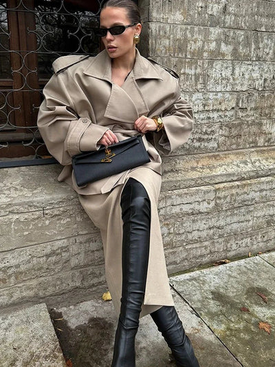 Dames Chique Trenchcoat | Luchtig