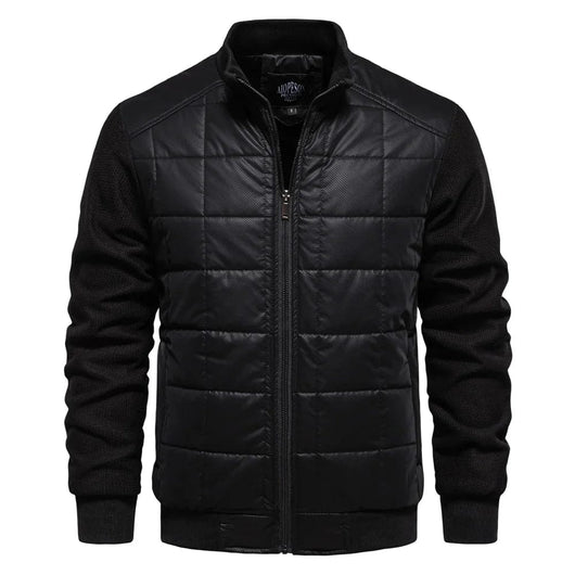 Heren gewatteerde winterjas | Slim fit