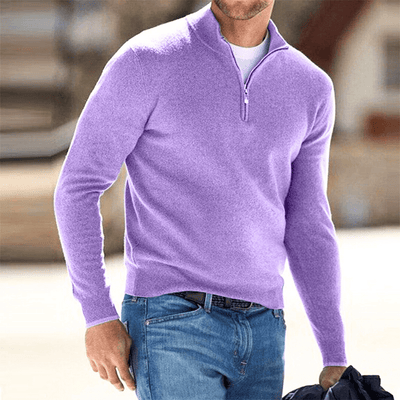 Heren Trui met half zip |Trendy & Comfortabel
