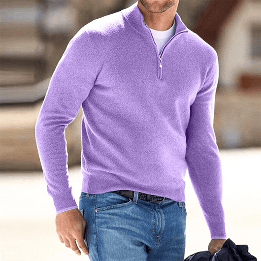 Heren Trui met half zip |Trendy & Comfortabel