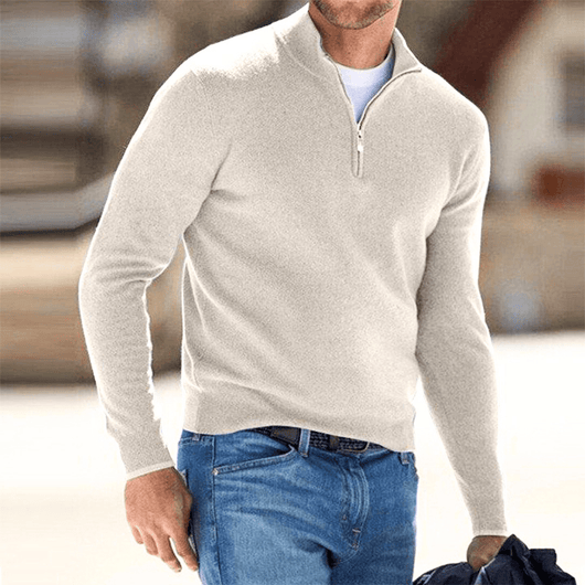 Heren Trui met half zip |Trendy & Comfortabel