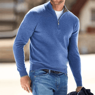 Heren Trui met half zip |Trendy & Comfortabel
