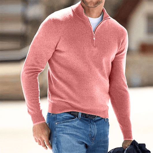 Heren Trui met half zip |Trendy & Comfortabel