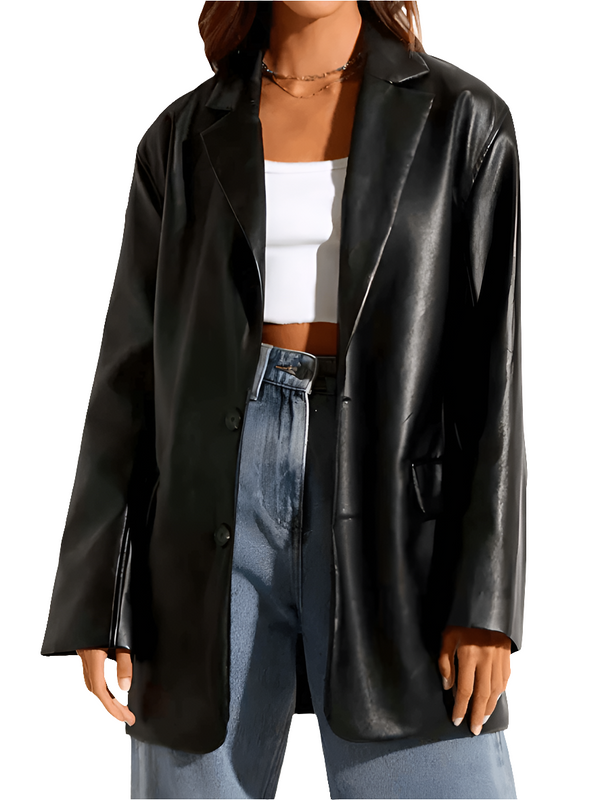 Leren Dames Jas | Waterafstotend