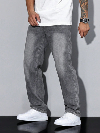 Daan | Effen kleur casual heren jeans