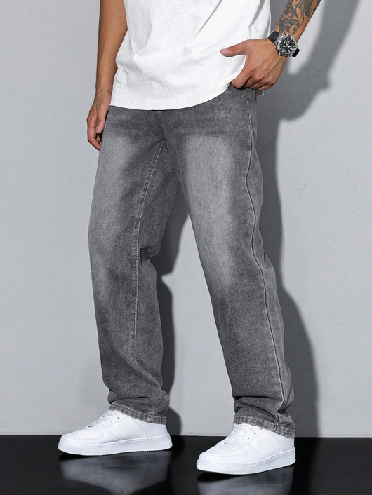 Daan | Effen kleur casual heren jeans