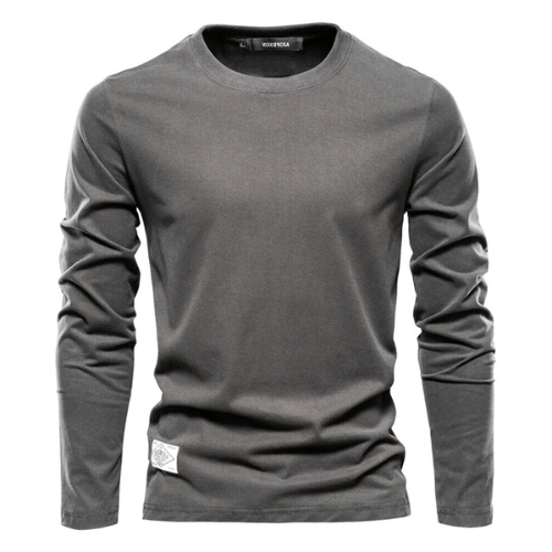 Casual Heren Trui met Ronde Hals