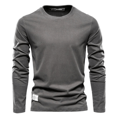 Casual Heren Trui met Ronde Hals