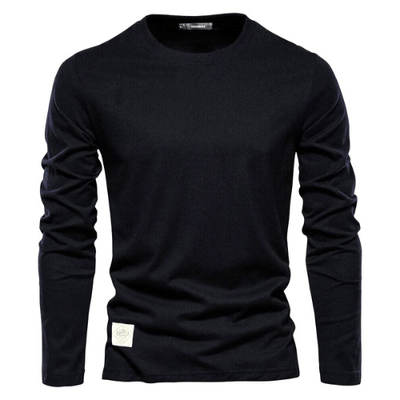 Casual Heren Trui met Ronde Hals