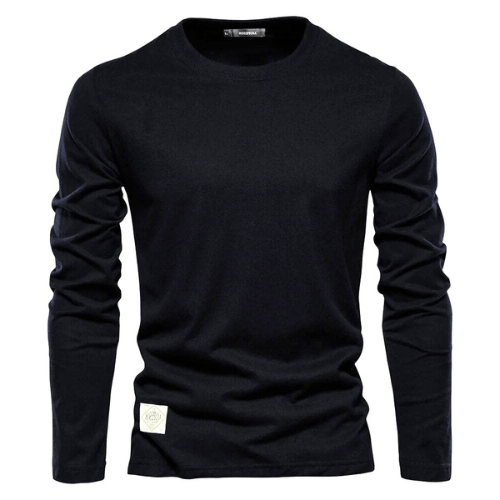 Casual Heren Trui met Ronde Hals