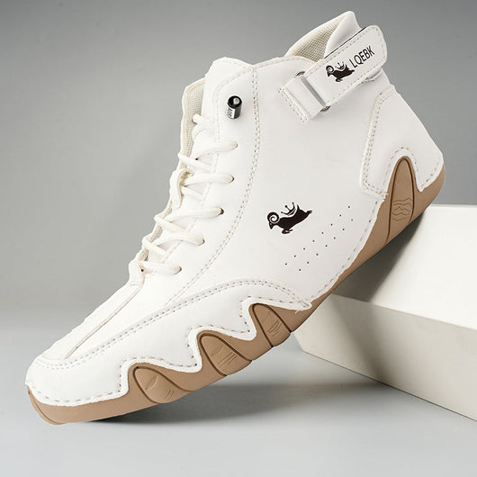 Decks | Ultra-comfortabele antislip blotevoetschoen van echt leer (Unisex)