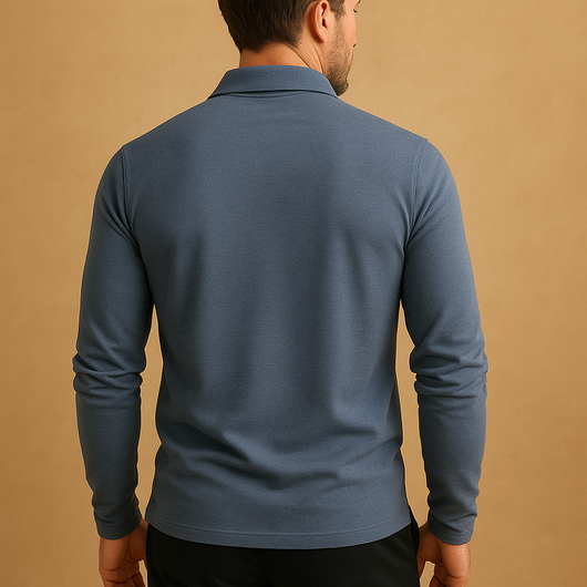 Poloshirt voor heren met klassieke pasvorm