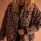 Animalprint Jas met Zachte Warme Voering